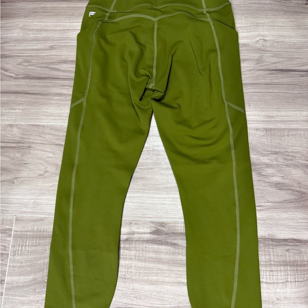 Fabletics PureLuxe Olive Leggings women's size S - Picture 2 of 4